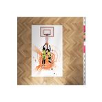 Mekta Home MKTH-255 Modern Antialerjik ve Yıkanabilir Basketbol Desenli Çocuk Odası Halısı
