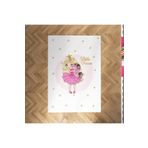 Mekta Home MKTH-265 Modern Antialerjik ve Yıkanabilir Prenses Kız ve Unicorn Desenli Çocuk Odası Halısı