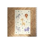 Mekta Home MKTYH-020 Bebek ve Çocuk Odası Safari Desenli Halı