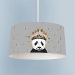 Mekta Home Panda Desenli Renkli Avize
