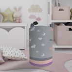 Mekta Home Renkli Soft ve Karışık Figür Desenli Bebek ve Çocuk Odası Oyuncak Sepeti
