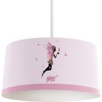 Mekta Home Uçan Kanatlı Kız Desenli Avize - Pembe