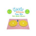 mekteplim Çevir Bil Bakalım 7'den 70'e Eğitici Isim Şehir Oyunu Pembe