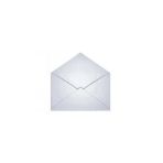 Mektup Zarfı - Para Zarfı - Takı Zarfı 11,4X16,2CM-100 Adet Beyaz (Silikonlu) 70GR Kağıt