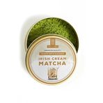 Mel and Mira Irish Cream Matcha Tozu, Superfood, Yüksek Kafein İçerikli (25 gram)