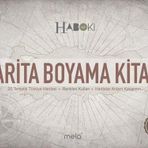 Mela Yayınevi Harita Boyama Kitabı - Haboki Jr.Türkiye - Tematik Türkiye Haritası