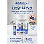 Melamoon Magnezyum Kompleks Ve Vitamin B6 (p-5-p) (bisglisinat,malat,taurat,sitrat) 60 Tablet