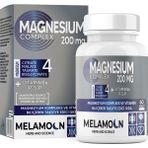 Melamoon Magnezyum Kompleks ve Vitamin B6 (P-5-P) Içeren Takviye Edici Gıda 60 Tablet - aromasız