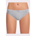 Melanjlı Dantelli Bikini Külot