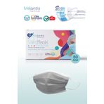 Melantis Medikal Meltblownlu + Tip 2r 3 Katlı Telli Cerrahi Maske 1 Kutu 50 Adet Gri