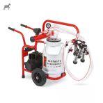 Melasty Junior İkili Keçi Süt Sağma Makinesi (Alüminyum Güğüm-Kauçuk) (Kuru)
