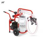 Melasty Junior İkili Koyun Süt Sağma Makinesi (Alüminyum Güğüm-Kauçuk) (Kuru)