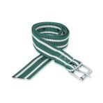 Melasty Kemer Tokalı İnek Tasması - Numaratör Kayışı (Yeşil - 130 Cm)