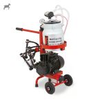 Melasty Micro İkili Keçi Süt Sağma Makinesi (Alüminyum Güğüm-Kauçuk) (Kuru)