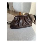 melecco En Trend: Örgü Detaylı Kapitone Postacı / Clutch Çanta | Omuz Askılı Şıklık