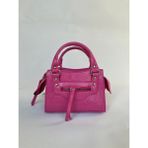 Melecco Kadın Bl Mini City Pembe Çanta El ve Omuz Çanta Şık Kadın Çanta - 7F8-Pembe