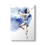 Melek Kanatlı Balerin Tablosu 30 x 45