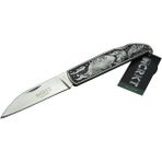 Melek Store Crkt Cr 0102 Kamp Çakı 20 cm - Balık Desenli Metal Sap, Kılıflı, Kutulu