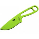Melek Store Izula Esee 51455GRN Yeşil Kamp Bıçağı 16 cm - Komple Metal, Plastik Kılıflı