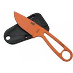 Melek Store Izula Esee 51455ORG Turuncu Kamp Bıçağı 16 cm - Komple Metal, Plastik Kılıflı