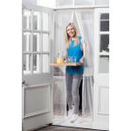 Melek Store Mıknatıslı Manyetik Kapı Sinekliği Sineklik Tülü Perde (60CM x 210CM 2 Adet Tül)
