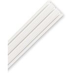 Melek Yapı Malzemeleri Süper Pvc 3 Kanallı Perde Kornişi Beyaz