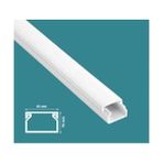 Melek Yapı Yapışkanlı Kablo Kanalı 1 mt - 25x16 - Beyaz