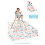 Meleni Baby 1 Paket 10 Adet Kullan At Çocuk Aktivite Örtüsü - Mama Sandalye Altı Bebek Ek Gıda Örtüsü Alt Açma
