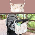 Meleni Baby Bebek Arabası Organizer Çanta - Anne Bebek Bakım Çantası - Puset Düzenleyici - Stroller Bag