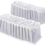 Meleni Home 15x43x14 cm 2 Adet 11 Bölmeli Akordiyon Çekmece Ve Dolap Içi Düzenleyici