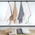 Meleni Home 4'lü Mikrofiber Temizlik Bezi - Araba Cam Mutfak Banyo Tezgah Temizlik Bezi 30X50 cm Karışık Renkli