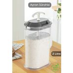 Meleni Home Ayran Sürahisi, Kendinden Çırpmalı Yayık, Ayran Sürahisi Bpa-Free Sürahi