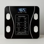 Meleni Home Dijital Bluetooth Baskül Siyah - Cam Malzeme ile Vücut Analiz Cihazı