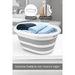 Meleni Home Katlanabilir Çamaşır Sepeti Yeni Nesil