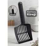 Meleni Home Kedi Kumu Küreği - Asılabilir Havalandırma Temizleme Kedi Kumu Eleği