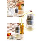 Meleni Home Süzgeçli Saklama Kabı Zeytinlik Turşuluk 1,5 Litre