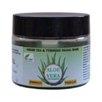 Melexder Aloe Vera Yüz Maskesi(Zerdeçal&yeşil Çay)-Green Tea &turmeric Facial Mask