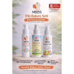 Meleys 3lü Günlük Bakım Seti Deo Spray + Koruyucuspray + Ferahlatıcı Jel - ŞEFFAF