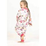 Melfa 680 Bebek Elyaf Dolgulu Fermuarlı Uyku Tulumu - Pembe - 2 Yaş