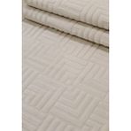Melian Merinos Frigya Kaymaz Tabanlı Kesme Kabartmalı Salon Koridor Mutfak Hali Açık Bej - 100 x 275 cm