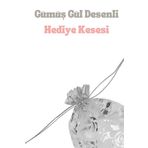 Melien 20 Ad 14 Cm X 12 Cm Şeffaf Gümüş Bez Kına Düğün Mevlit Sünnet Tespih Çerez Hediye Kesesi Kese Çanta