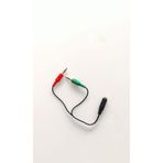Melien 3.5mm Aux Kulaklık Mikrofon Girişi Ayırıcı Çoklayıcı Jack Kablo Aksesuarı