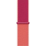 Melikzade Spor Loop Kordon, Apple Watch Series SE/11/10/9/8/7/6/5/4/3 Uyumlu 42mm-41mm-40mm- 38mm, Nar - Fuşya