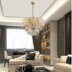 MELİNA ESKİTME KRİSTAL TAŞLI SALON AVİZE