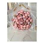Meline Buket Tasarım Kız isteme çiçeği şakayık soft 41 li