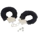 Melines Siyah Peluş Kelepçe