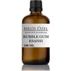 Melis Özel Konsantre Bubble Gum Esansı Mum - Oda Kokusu - Kokulu Taş - Sabun - Dezenfektan ve Genel Kullanım 100 ml