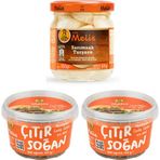 Melis Sarımsak Turşusu 105 gr + Çıtır Soğan 100 gr 2 Adet