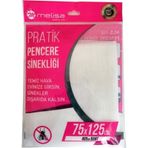 Melisa 75x125 cm Cırt Bantlı Yapışkanlı Pencere Sinekliği