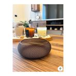 MelisArt3D Dünyası Modern Kahverengi Örgü Kase – Minimal Ev Dekoru Dekoratif Obje